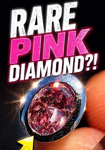 Hidden Pink Diamond Found After 30 Years!