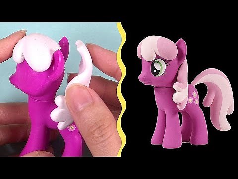 CUSTOM My Little Pony CHEERILEE Tutorial MLP Figure DIY | SweetTreatsPonies