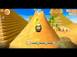 Minion Rush - Level 535 - Collecting Bananas in Egypt between the Pyramids🍌