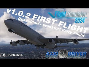 Let's CHECK OUT the iniBuilds A340-300 UPDATE 1.0.2 | FULL FLIGHT | Real A330 Pilot