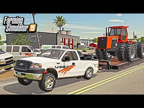 STARTING A U-HAUL RENTAL BUSINESS! (HAUL ANYTHING FOR $19.95) | FARMING SIMULATOR 2019