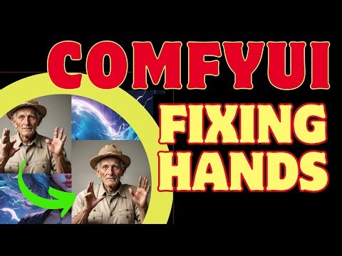 ComfyUI - Fixing Hands - Melhorando Mãos com ControlNet