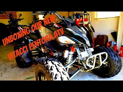 Unboxing our new Vitacci Pentora ATV