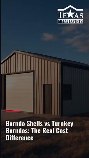 Barndo Shells vs Turnkey Barndos: The Real Cost Difference