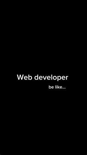Echflux | Web Design & Development Agency on Instagram: "Web developer be like.... #webstagram #webdesignagency #webdesign #webdeveloper #website Website"