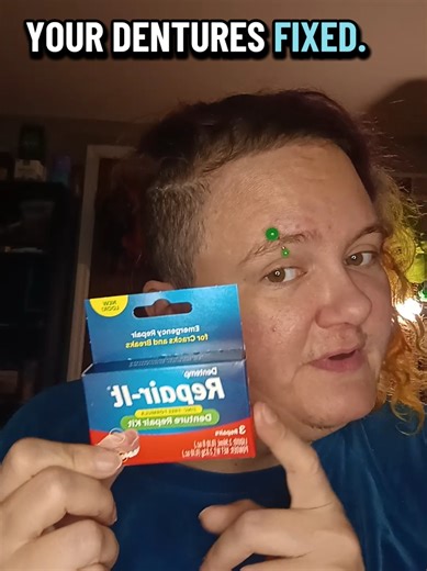 Denture Temporary Fix if you wear a dentures and they break, it can take a while to be able to get a dentist appointment. this is a short-term fix it solution looking good until you can get them fixed properly. check the reviews and grab yours and have the link below 👇 🛒 🔗 #denturefix #denturerepair #dentures #tiktokshop #tiktokmademebuyit