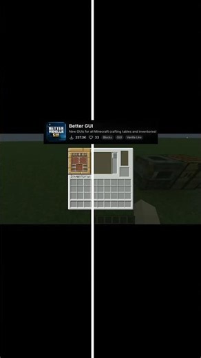 Better GUI Texture Pack for Minecraft! Clean UI, Better Menus & Improved HUD | MCPE Java 1.21