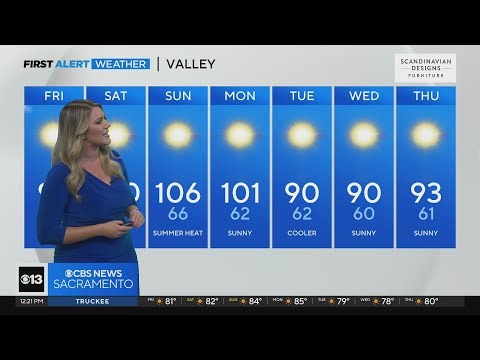 Friday afternoon weather forecast - Aug. 4, 2023
