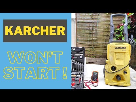 Comment réparer un karcher qui ne démarre pas | pressure washer repair | K2 K3 K4 K5 K6 K7