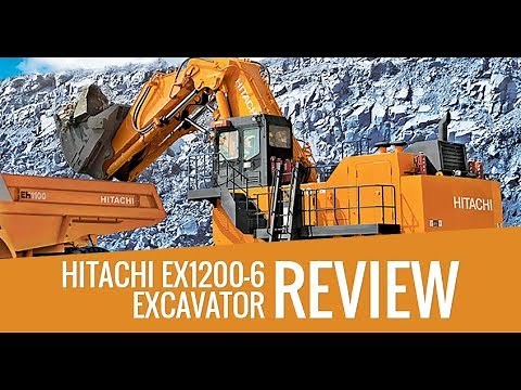 Hitachi EX1200-6 Excavator Review & Full Specs