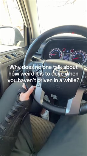 The Strange Experience of Driving After a Long Break