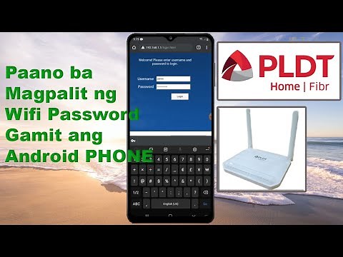 Paano ba Magpalit ng Wifi Password sa PLDT HOME FIBR gamit ang Android PHONE/SMARTPHONE
