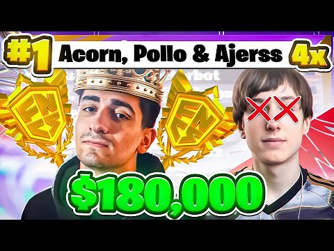 1ST PLACE FNCS GRAND FINALS 4X 🏆 ($180,000) ft. Pollo & Ajerss