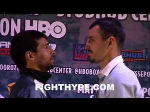 LUCAS MATTHYSSE VS. VIKTOR POSTOL FACE OFF