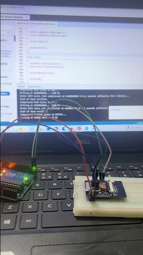 How to upload code to ESP32 using Arduino uno #esp32 #arduino