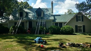Officials: Off-duty firefighter noticed Evington house fire
