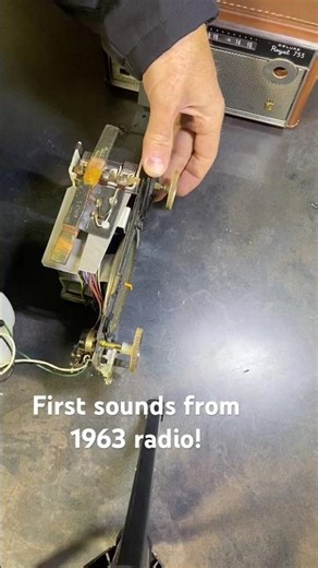 Music to my ears…well scratchy radio noise!