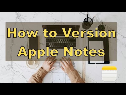 How to Version Apple Notes
