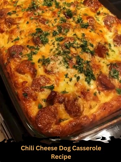 Chili Cheese Dog Casserole Recipe for Easy Family Meals
