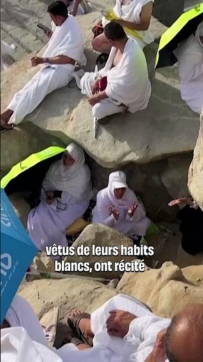 Millions of pilgrims on Mount Arafat in Saudi Arabia