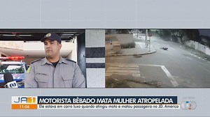 Suspeito de atropelar e matar mulher é ouvido pela polícia