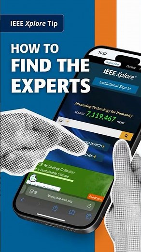 💡 IEEE Xplore Tip: How to Find the Experts #ResearchTips