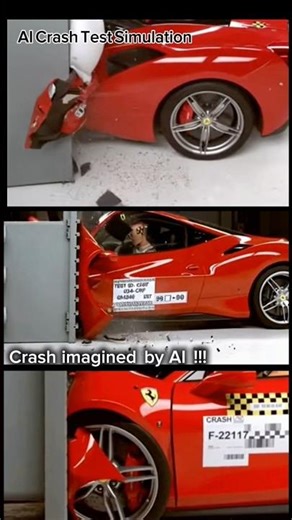 This Ferrari Crash Test Is Hard to Watch ..💥💥