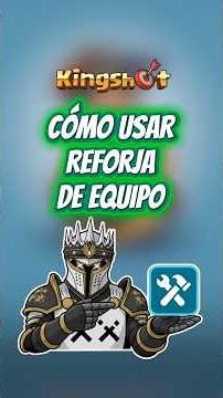 REFORJA DE EQUIPO en Kingshot! #kingshotespañol #kingshottips #patronkai #consejoskingshot