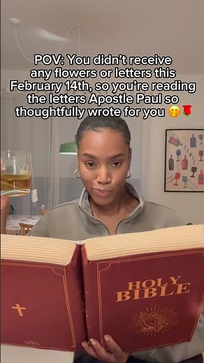 POV: You didn’t get anything for Valentine’s Day, BUT GOD #bibleverse #christianhumor