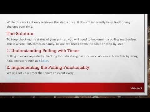 Keep Checking: Angular Observable from Promise