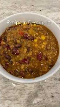 Slow Cooker Vegan Red Lentil Taco Soup! So Much Flavor!#oilfree #lowfat #budgetfriendly #crockpot