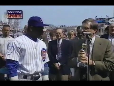 1998 Chicago Cubs vs Cincinnati Reds at Wrigley Field - Sept 20 - Sammy Sosa Day - FULL GAME