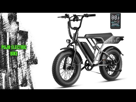 PUJH Electric Bike - Adventure-Ready Ebike, High-Capacity 60V Battery