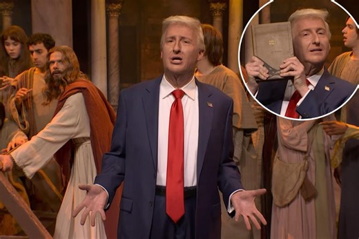 SNL mocks Trump, tariffs in sketch featuring Jesus: Stock market ‘died, then it was risen’