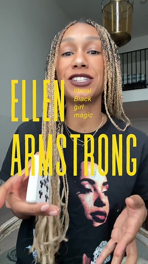 Ellen E. Armstrong is literal Black girl magic and more people need to know her name. #blackmagicians #magician #magictricks #wlw #fyp #blackgirlmagician
