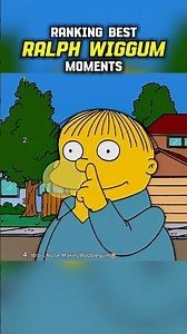 Ralph Wiggum Best Moments 😭 #shorts