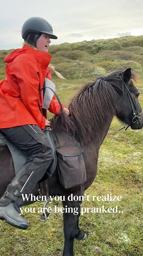Iceland Horse Riding - Hilarious Prank Caught on Camera!