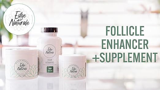 Edge Naturale Repair and Regrow Hair Edges, for All Hair Types, Growth Treatment for Men & Women