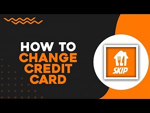 How To Change Credit Card on Skip The Dishes (Quick Tutorial)