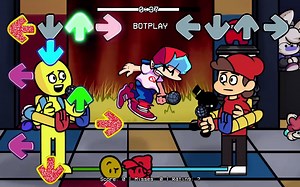 【FNF】Player vs GameToons Player