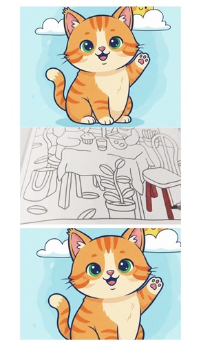 Paiting with me #music #cute #painting