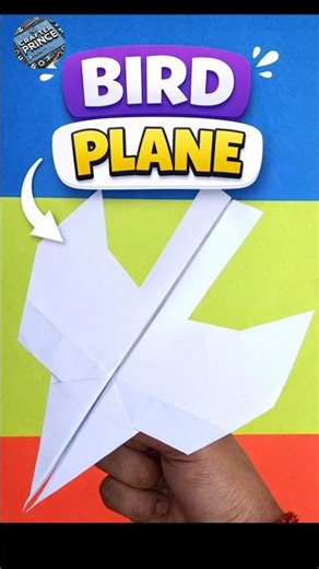How to make the unique paper bird plane , homemade origami Paper flying bird plane , 💥🤩#shorts