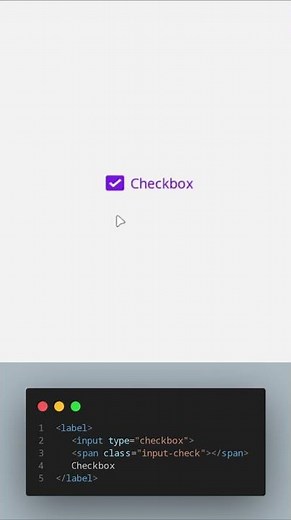 ✨ Smooth Checkbox Animation Using HTML & CSS ✨Smooth Checkbox Animation 🔥 | HTML & CSS