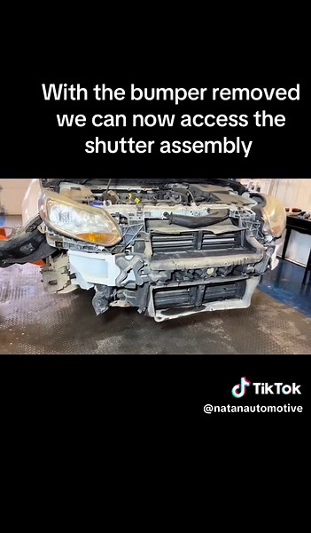 Ford focus Radiator shutter Replacement! #automotive #autorepair #mechanic #cars #carsoftiktok #fyp #fyp #trending #viralvideo #foryourpage #fypシ #ford #checkenginelight