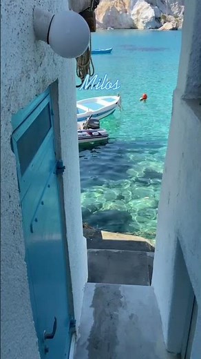 Explore the stunning Greek island of Milos! 🏝️🇬🇷 #milos #greece #greekislands #travelinspiration