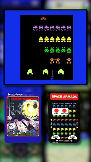 Space Armada: Intellivsion Has Best Space Invaders Clone Ever??