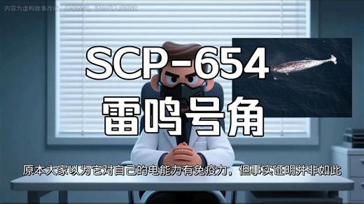 【研究员小E】SCP-654 雷鸣号角