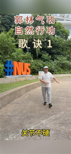 Guolin Qigong Natural Walking Verse | Demonstration