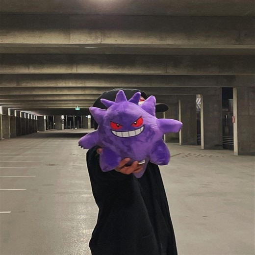 Gengar Plush — Fan-made Pokemon Ghost Stuffed Animal Gift for Fans - Etsy Canada