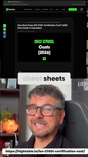 ISO 27001 Certification Cost Calculator & Guide Revealed!